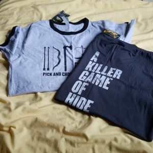 Two Ready or Not T-shirts